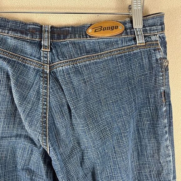 Bongo Let Me B. Jean Junior 9 Bareback Button Fly Bootcut Y2K Low Rise Flare 00s - Picture 6 of 7